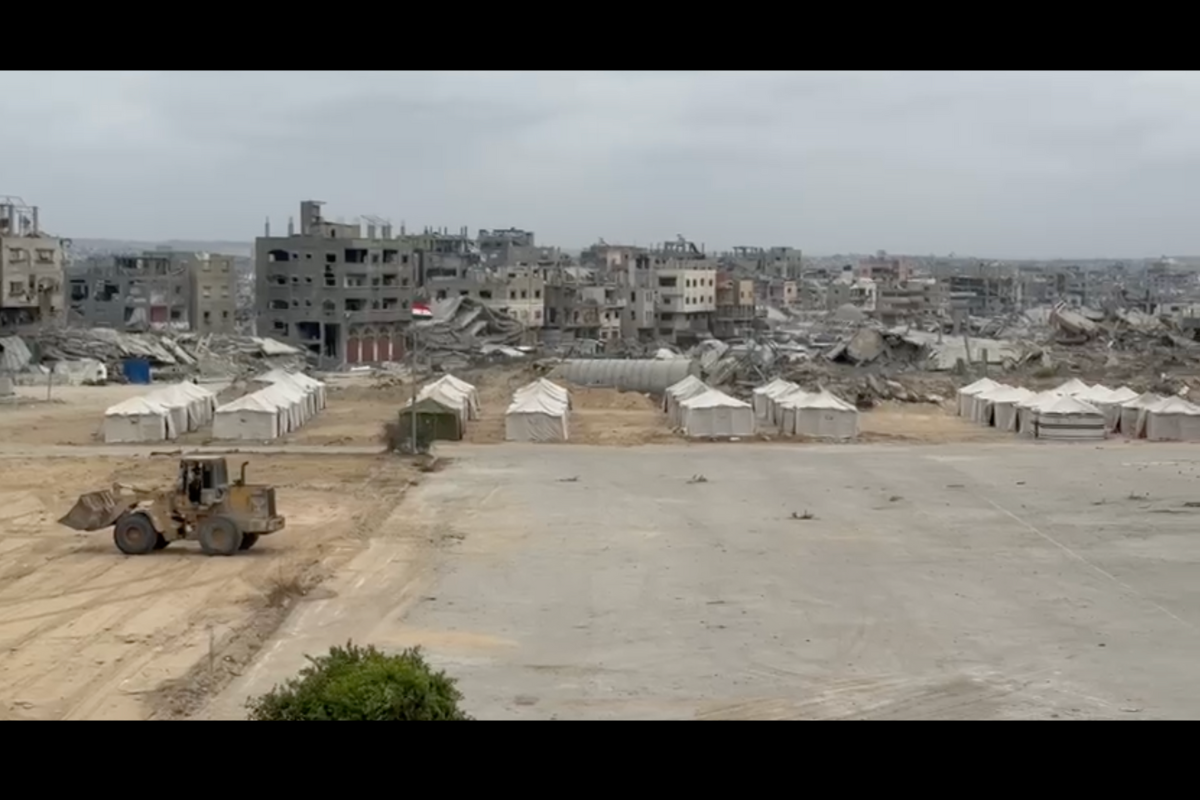 The Egyptian Committee Races Against Time to Establish Shelter Camps in Northern and Western Gaza City