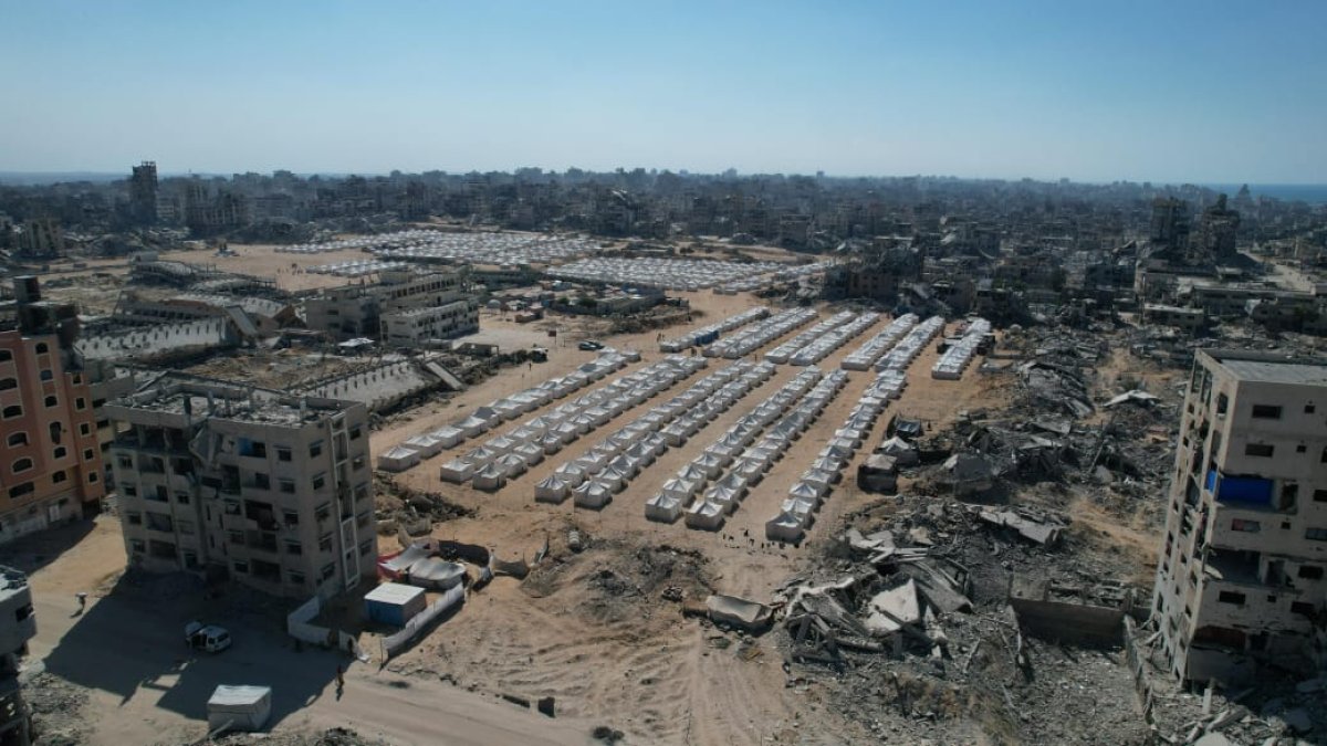 The Egyptian Committee Races Against Time to Establish Shelter Camps in Northern and Western Gaza City