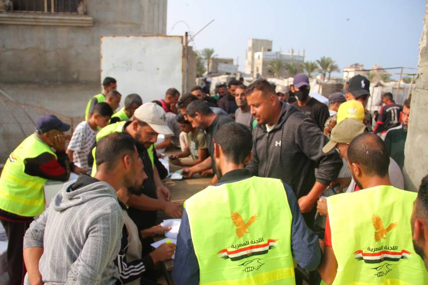 Egyptian Committee Launches Distribution of 55,000 Food Parcels in Rafah under ‘Hearts Beyond Borders’ Initiative