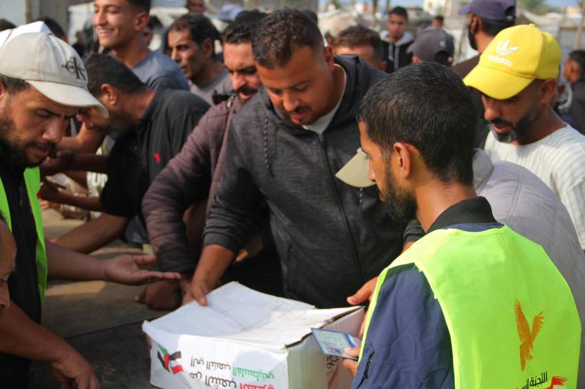 Egyptian Committee Launches Distribution of 55,000 Food Parcels in Rafah under ‘Hearts Beyond Borders’ Initiative