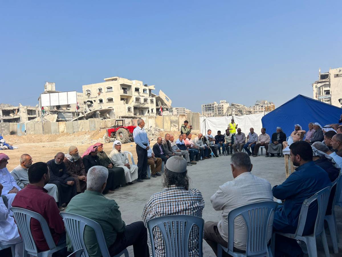 Egyptian Committee Meets Gaza’s Heads of Families to Coordinate Aid Distribution under ‘Heart Beyond Borders’ Campaign