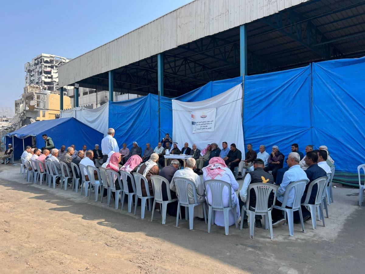 Egyptian Committee Meets Gaza’s Heads of Families to Coordinate Aid Distribution under ‘Heart Beyond Borders’ Campaign