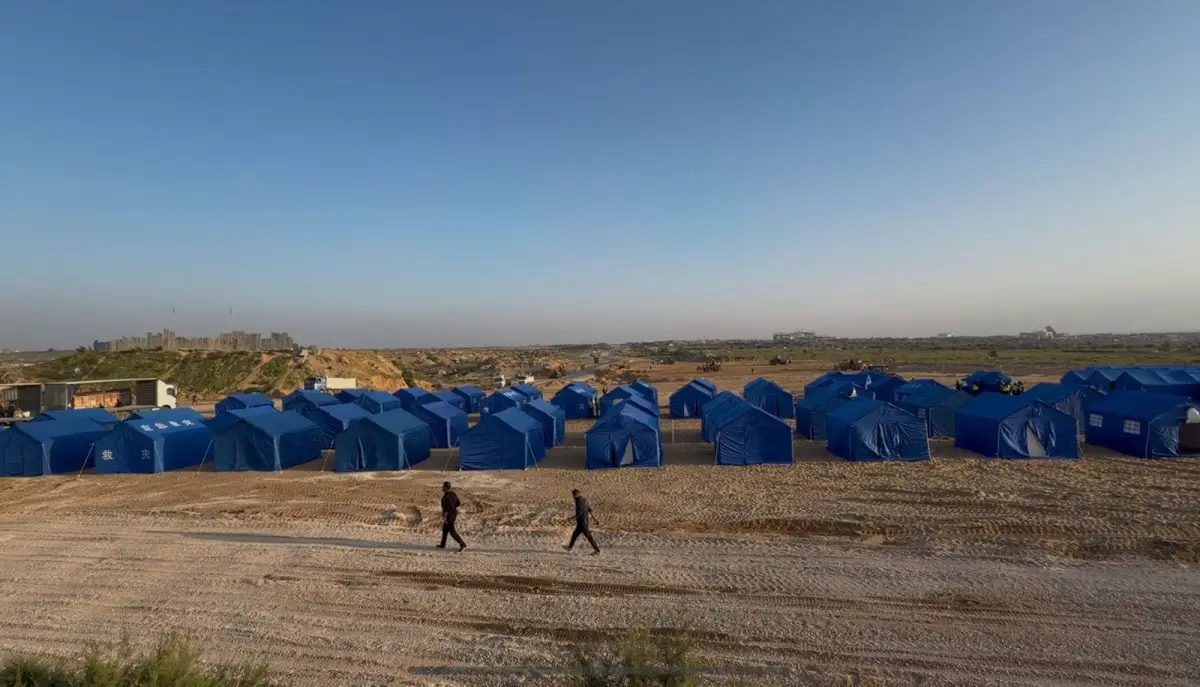 Egyptian Committee Continues Preparations of the Netzarim Camp to Accommodate Affected Families