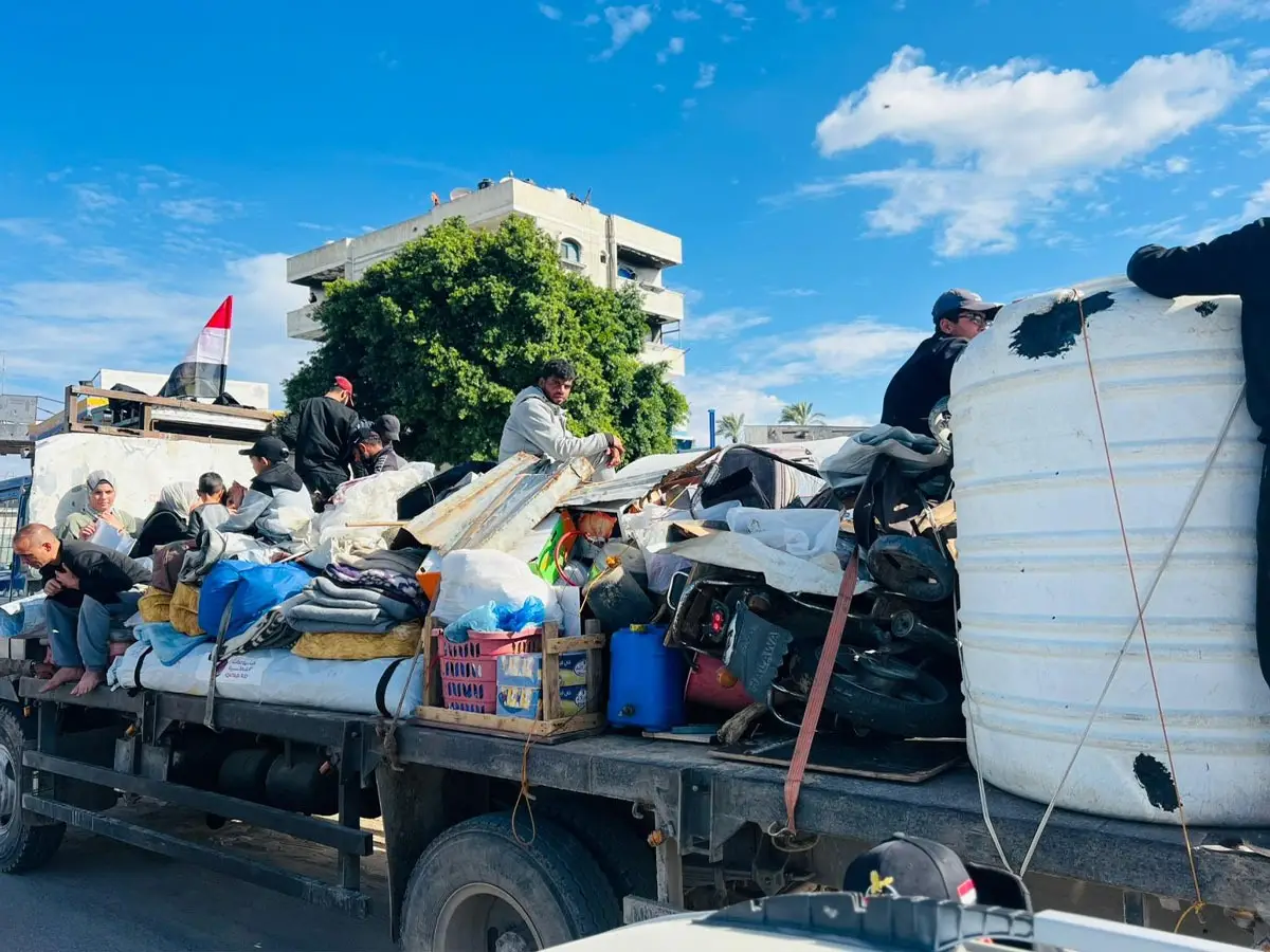 Egyptian Committee Continues Southern-to-Northern Gaza Relocations, Providing Comprehensive Shelter Aid