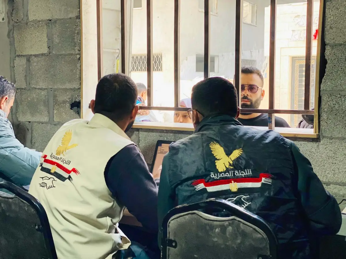 اللجنة المصرية في تدخل إنساني غير مسبوق يستهدف جميع السكان دون استثناء