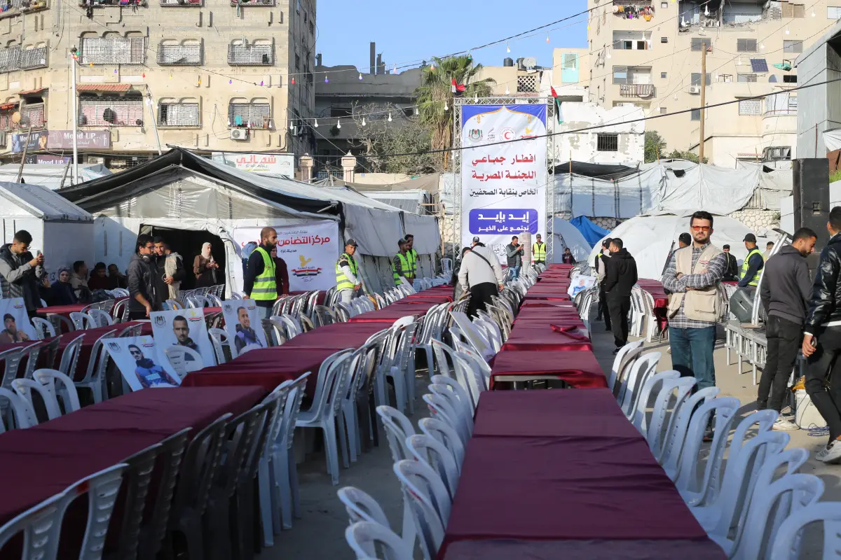 تنظيم إفطار جماعي في مقر نقابة الصحفيين