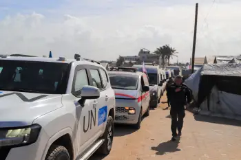 اللجنة المصرية تستقبل العائدين إلى قطاع غزة